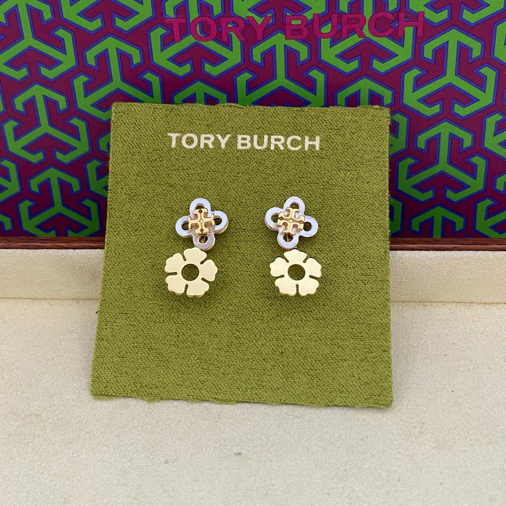 Tory Burch Floral Earrings